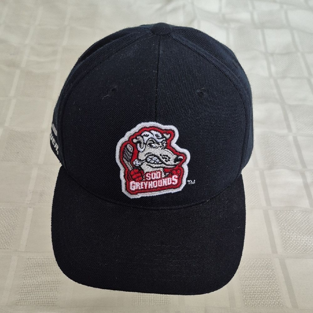 Soo Greyhounds Black Wool Blend Cap